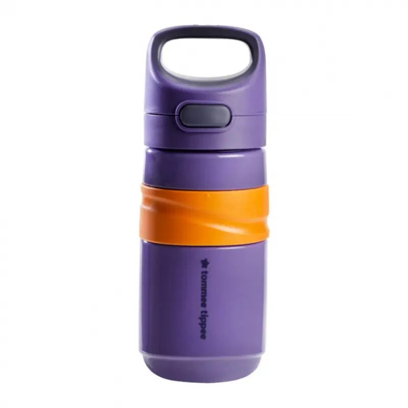 Tommee Tippee Sportovní láhev na vodu 18m+ Fliptop fialová