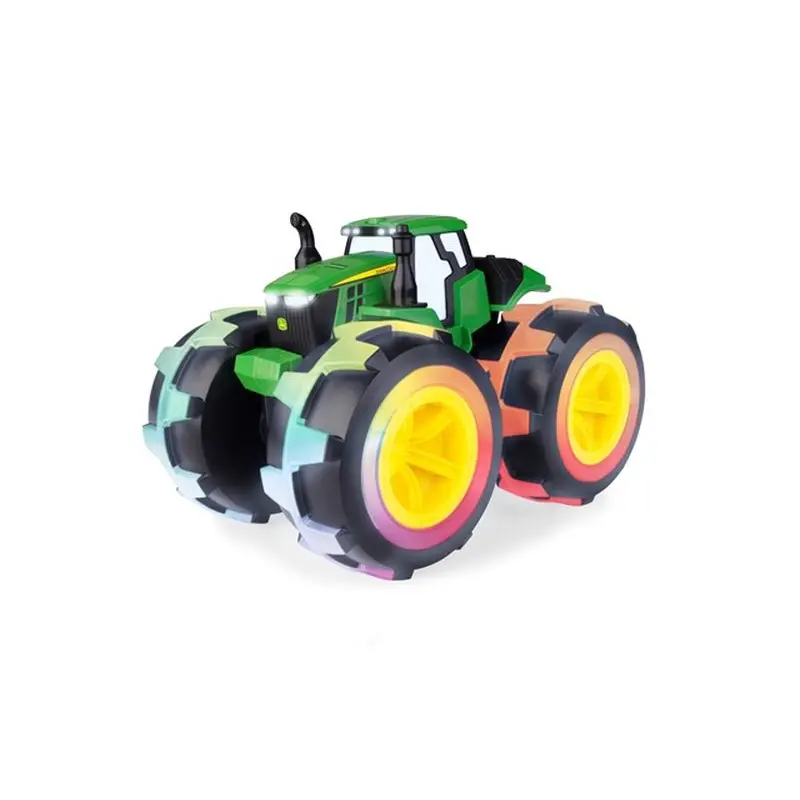 TOMY John Deere mega traktor svítící opony
