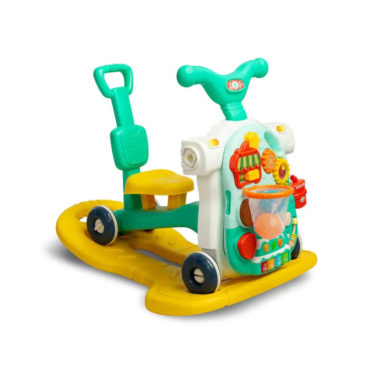 TOYZ Multifunkční chodítko 5v1 tyrkysové