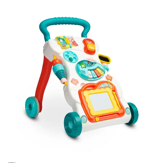 TOYZ Chodítko duha se zvuky Turquoise