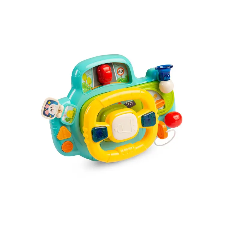 TOYZ Tyrkysový volant jezdce Rally