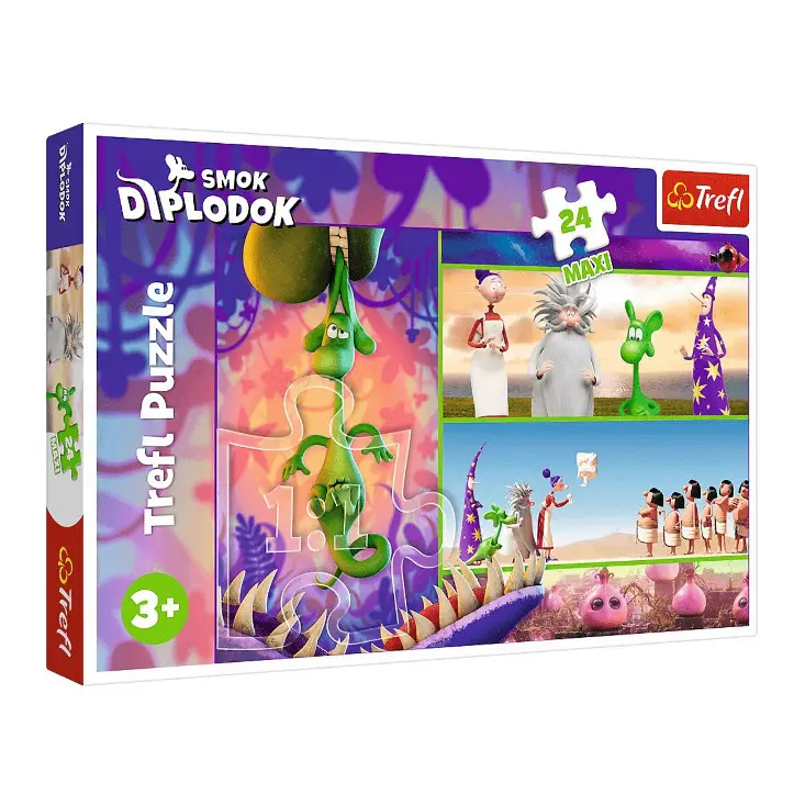 Trefl Puzzle 24 maxi Diplodok