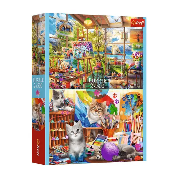 Trefl Puzzle 2x500