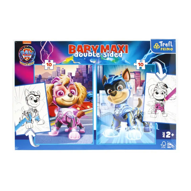 Trefl Puzzle baby maxi 2x10