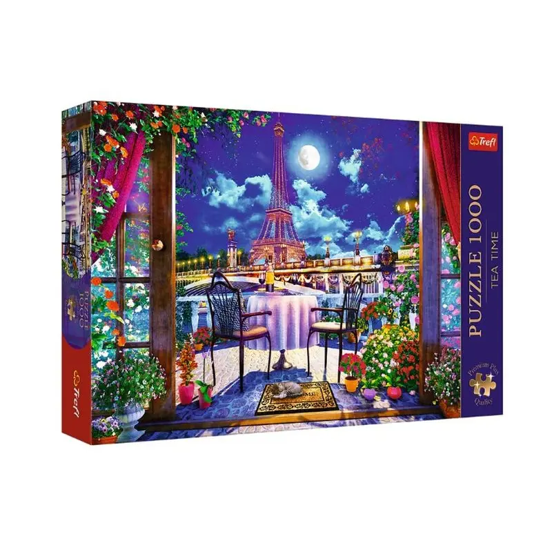 Trefl Puzzle 1000 PremPlus TeaTime: Paříž v záři
