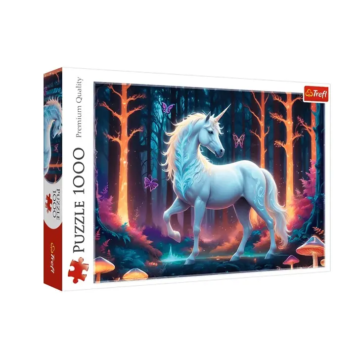 Trefl Puzzle 1000 mystický jednorožec 10955