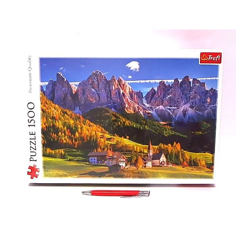 Trefl Puzzle 1500 dolina Val di Funes Italy 26163