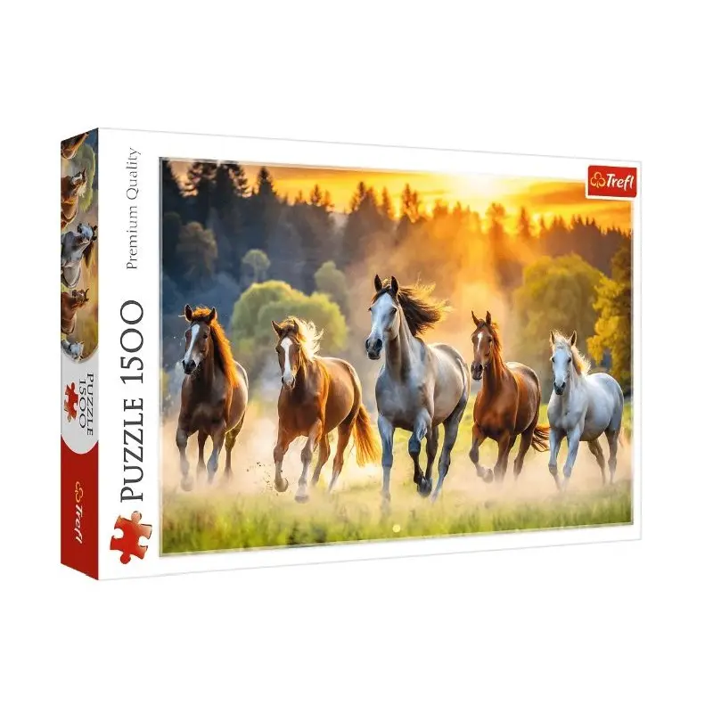 Trefl Puzzle 1500 Koně