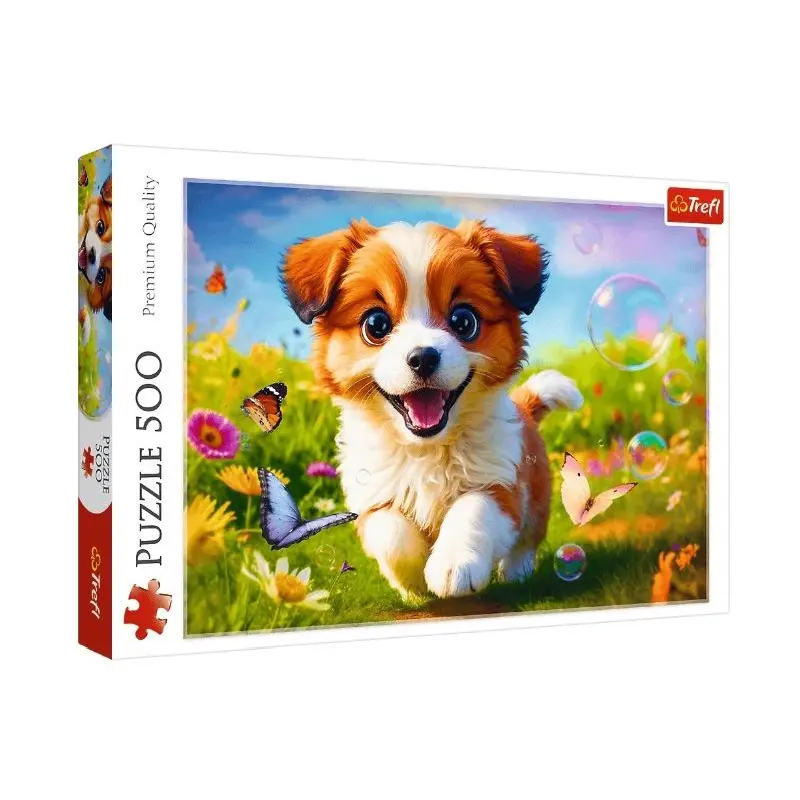 Trefl Puzzle 500 veselý pejsek