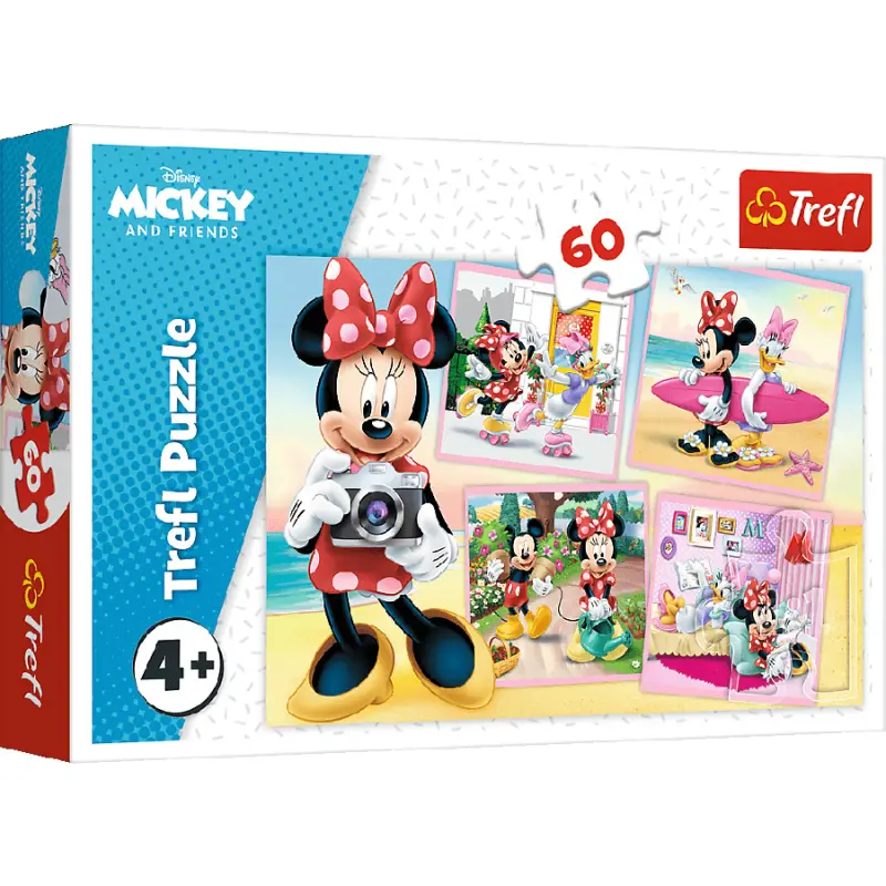 Půvabná Minnie - puzzle z kategorie 15 – 60 dielikov