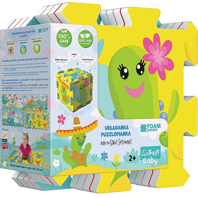 Trefl puzzle kaktus