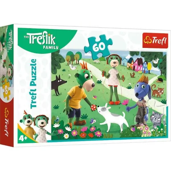 Trefl Puzzle 60 Radostný den iků