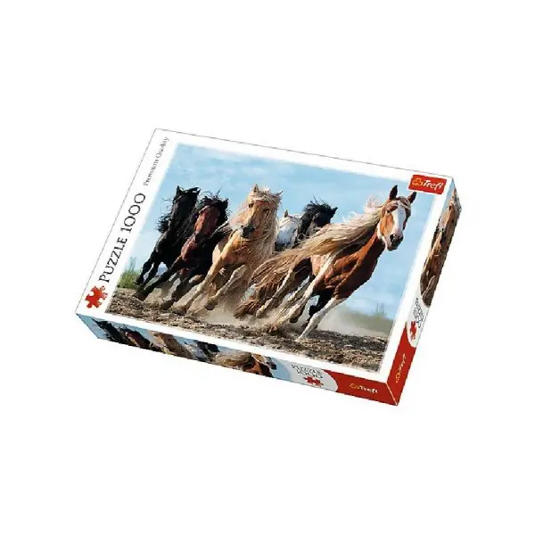 Trefl Puzzle Cválající koně / 1000 dílků - Tolo