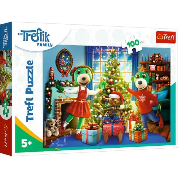 Trefl Puzzle 100 dílků Zimní iki 16459