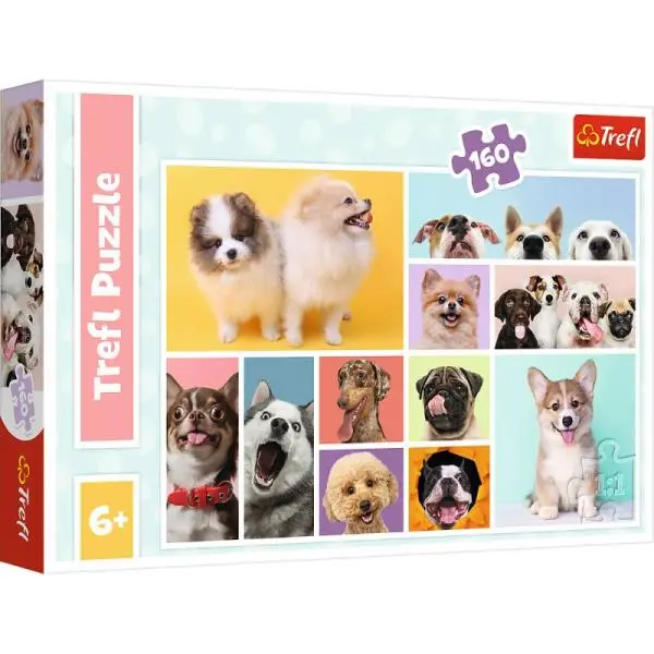 Trefl Puzzle 160 ks Psí přátelství