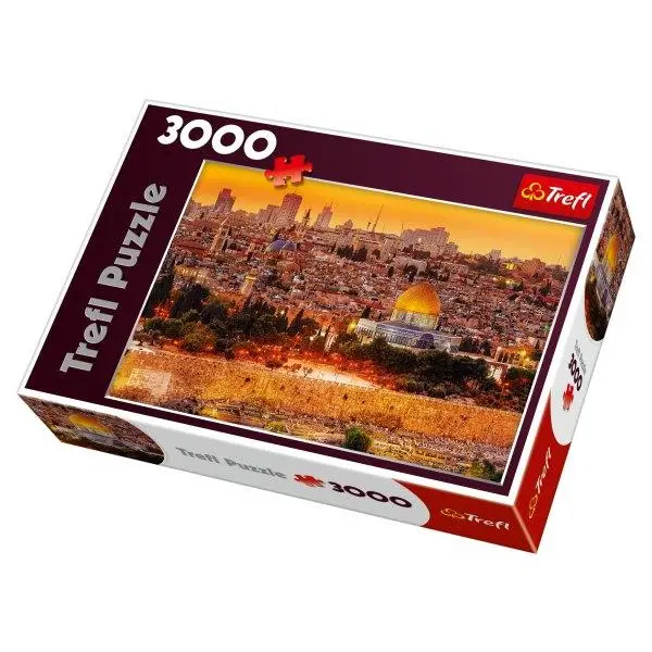 Trefl Puzzle 3000 dílků Střechy Jeruzaléma
