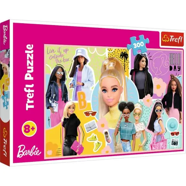 Trefl Puzzle 300 dílků Vaše oblíbená Barbie 23025