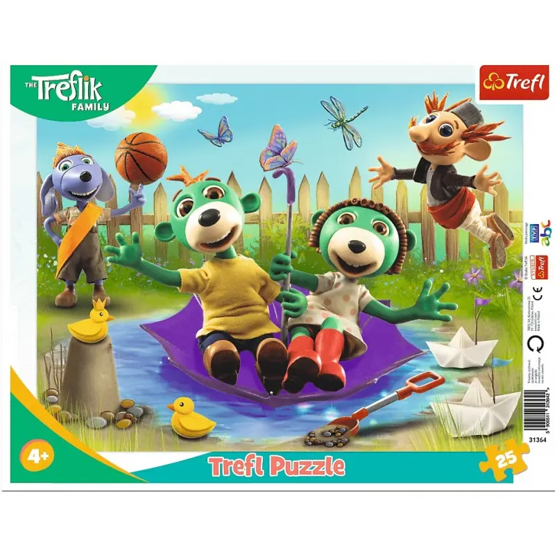 Trefl Puzzle Treflíci / 25 dílků