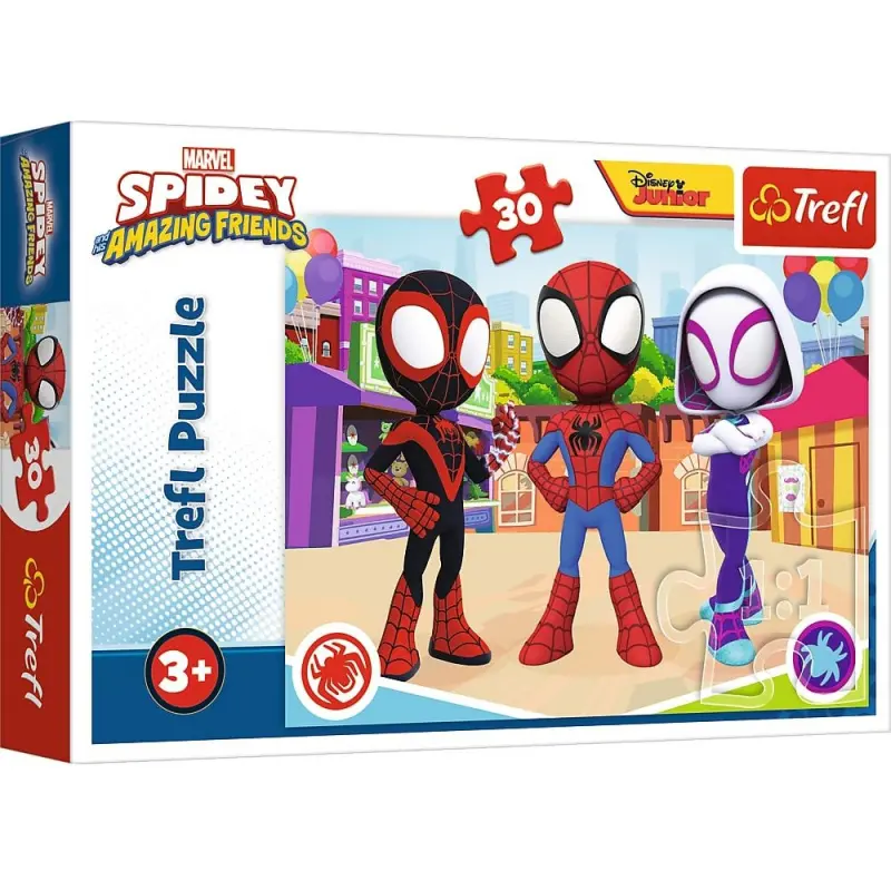 Trefl Puzzle Spidey a jeho úžasní přátelé 30 dílků