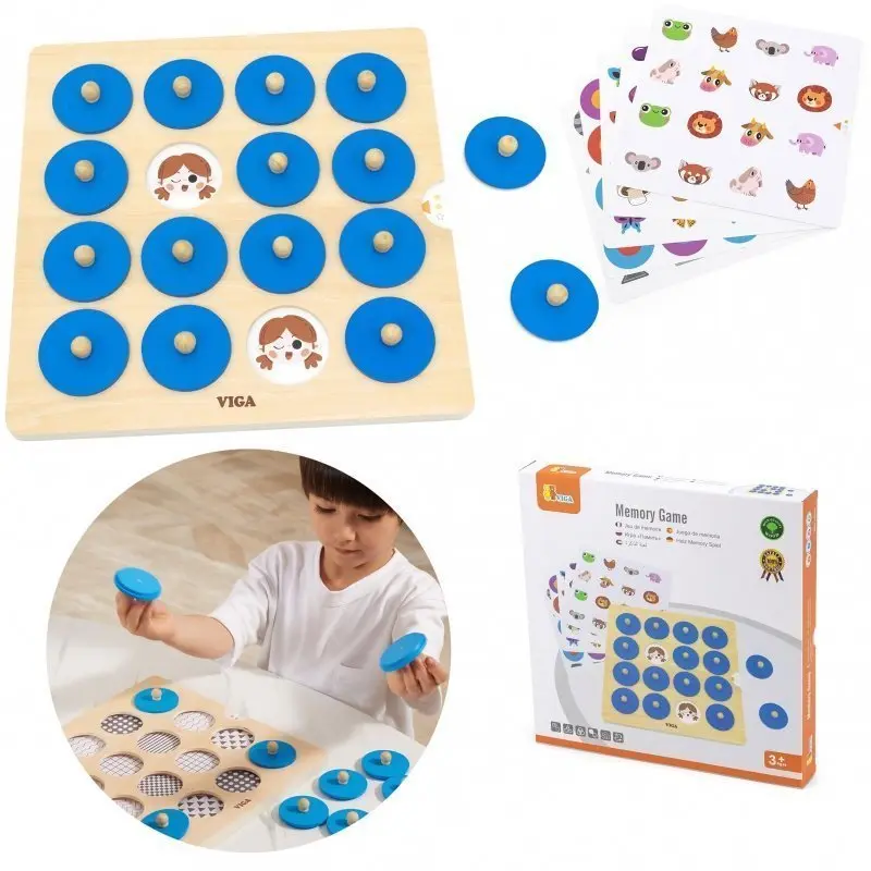 Viga Memory Memory Game Hádej obrázky 10 karet
