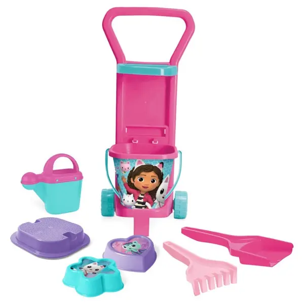Wader Gabby's Dollhouse vozík s letní sadou