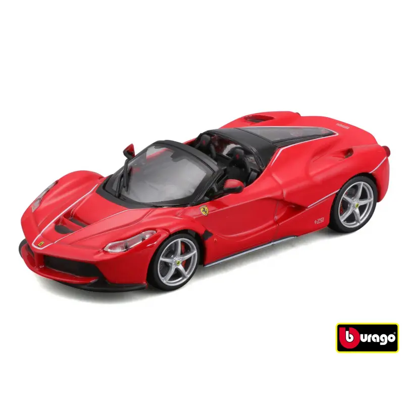 Bburago 1:43 ferrari signature series laFerrari aperta red