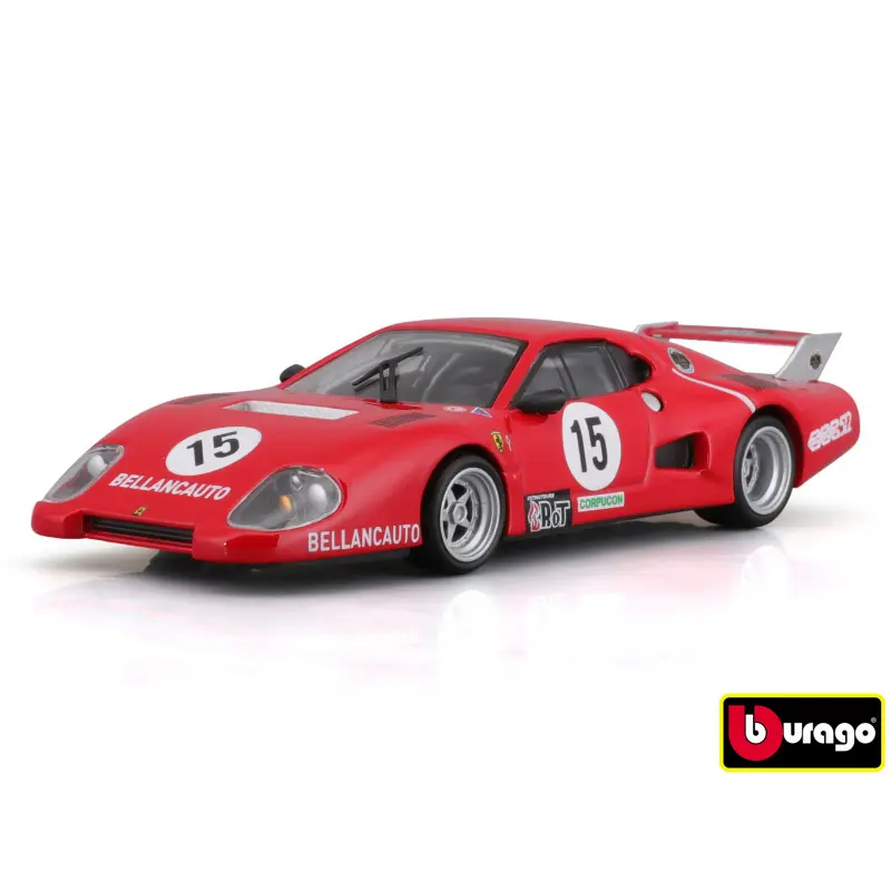 Bburago 1:43 ferrari racing 512 BB II serie 1981