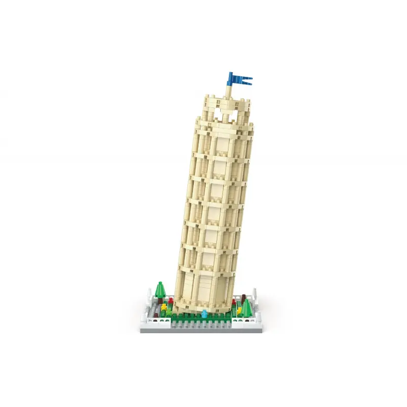 Koco stavebnice šikmá věž v Pise 548 dílků 8x8x17,5 cm