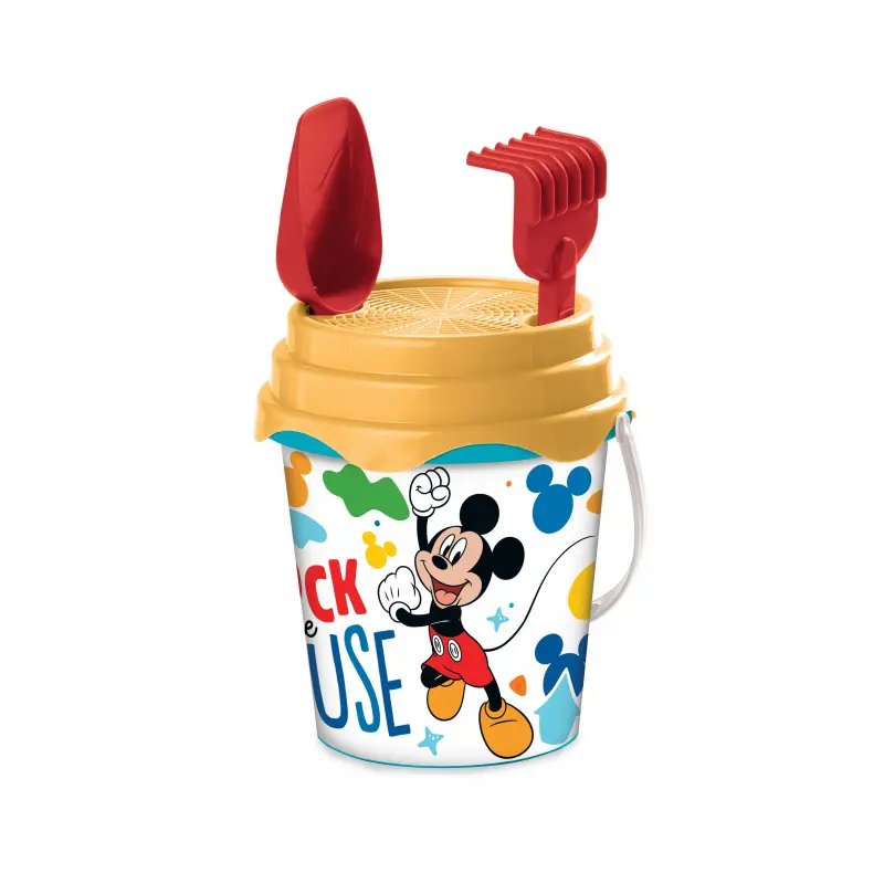 Mickey Mouse kyblík s nářadím set 17cm