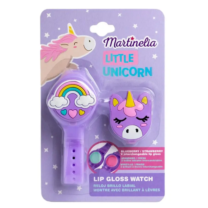 Martinelia Lesk na rty hodinky Little Unicorn