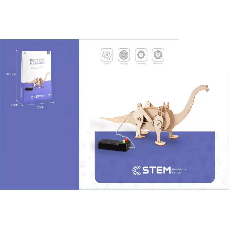 Stavebnice dinosaurus na kabel Brachiosaurus
