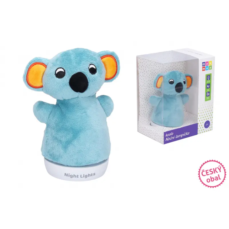 Maamaa lampička noční koala usínáček plyšový 15 cm