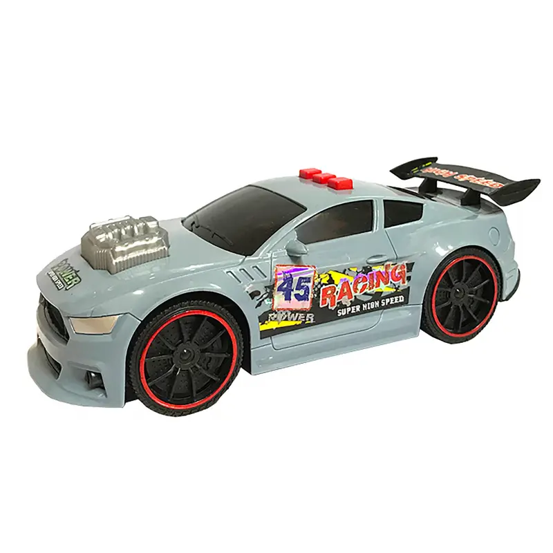 Auto závodní s efekty 21 cm