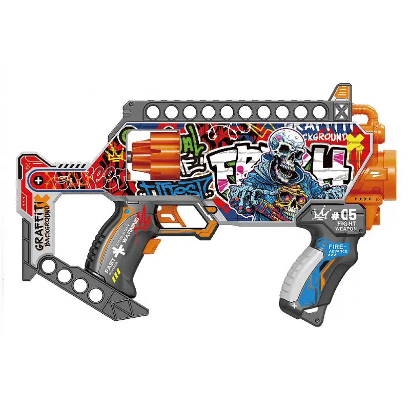 Samopal na pěnové náboje revolver 35 cm