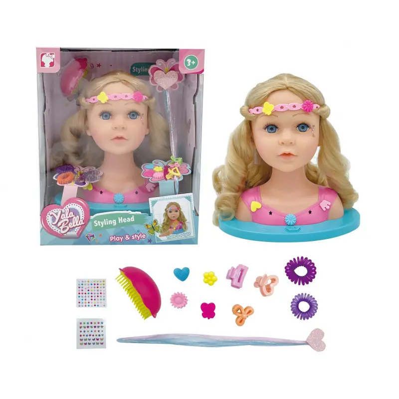 Česací hlava s efekty 24 cm