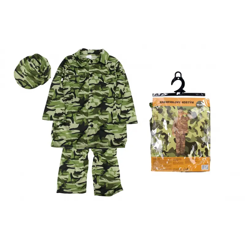 Set karneval voják M 110-120 cm