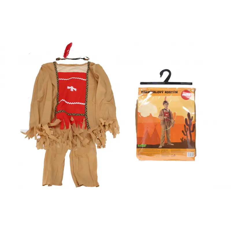 Set karneval indián M 110-120 cm