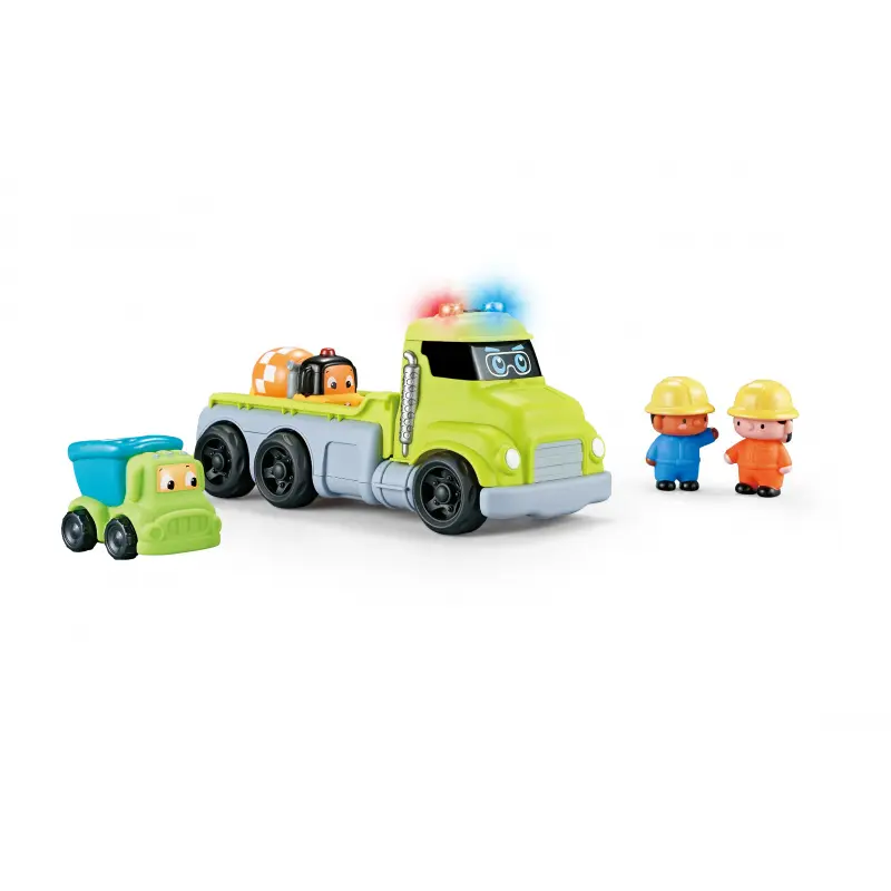 Auto nákladní s efekty set 4ks