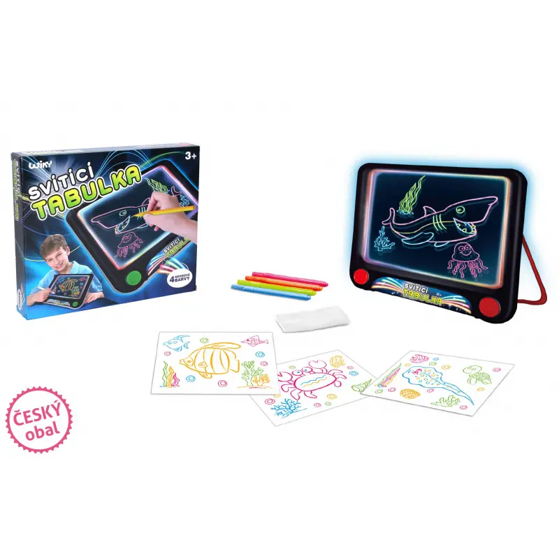 Wiky kreslící tabulka svítící 25cm