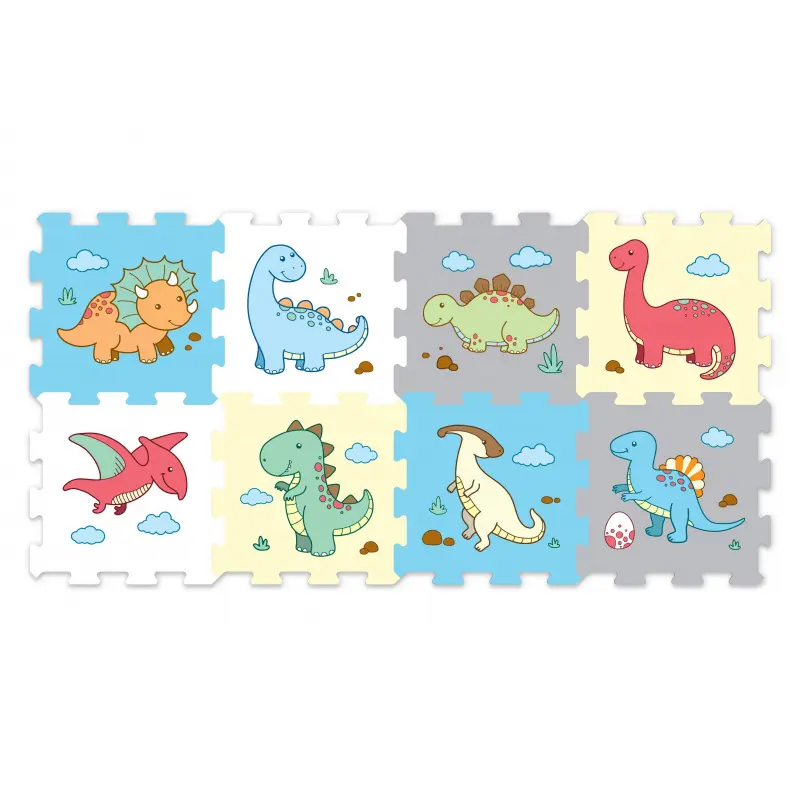 Puzzle pěnové dinosauři 8ks