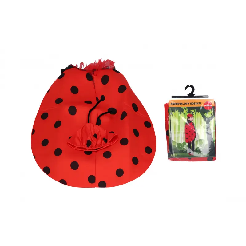 Set karneval beruška M 110-120 cm