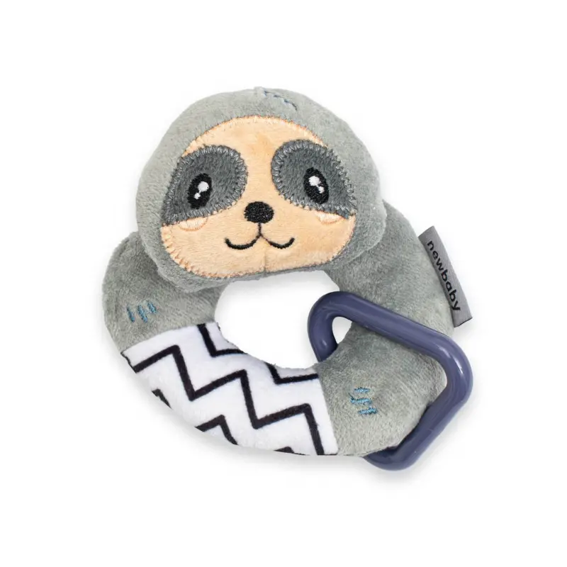 Chrastítko plyš New Baby sloth 11 cm