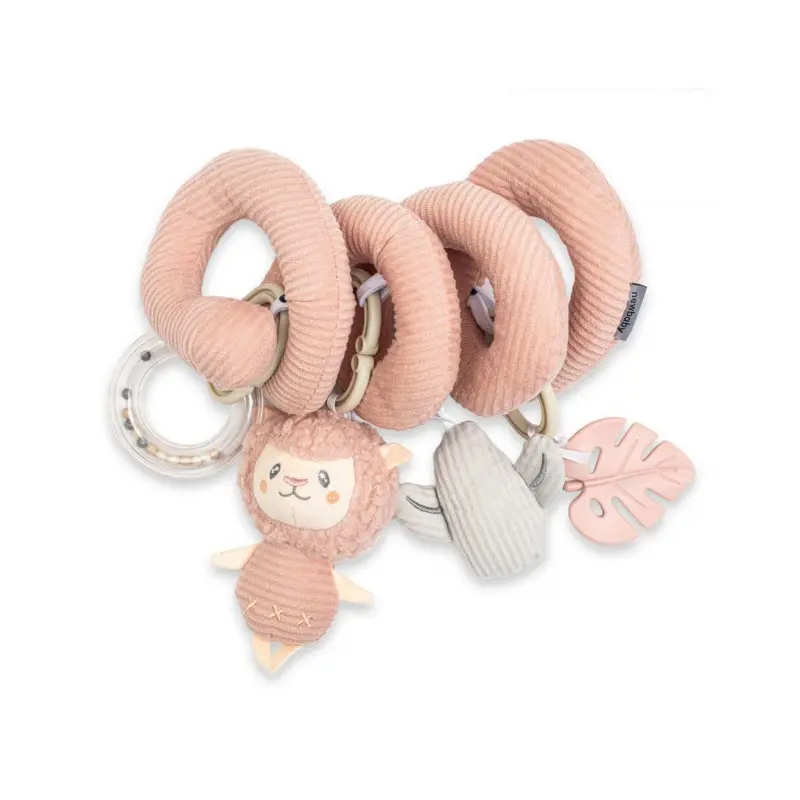 Hračka na postýlku spirála New Baby Lama 23 cm