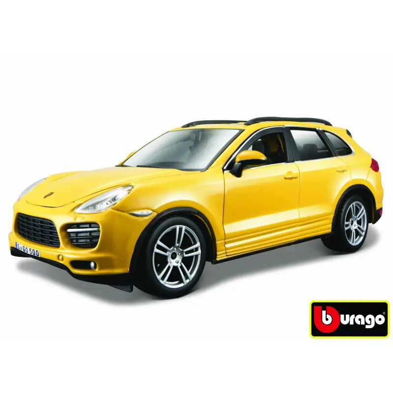 Bburago 1:24 Plus Porsche Cayenne Turbo Yellow