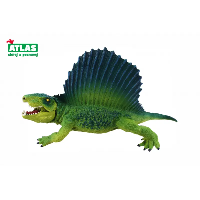 Atlas dimetrodon zelený 15 cm