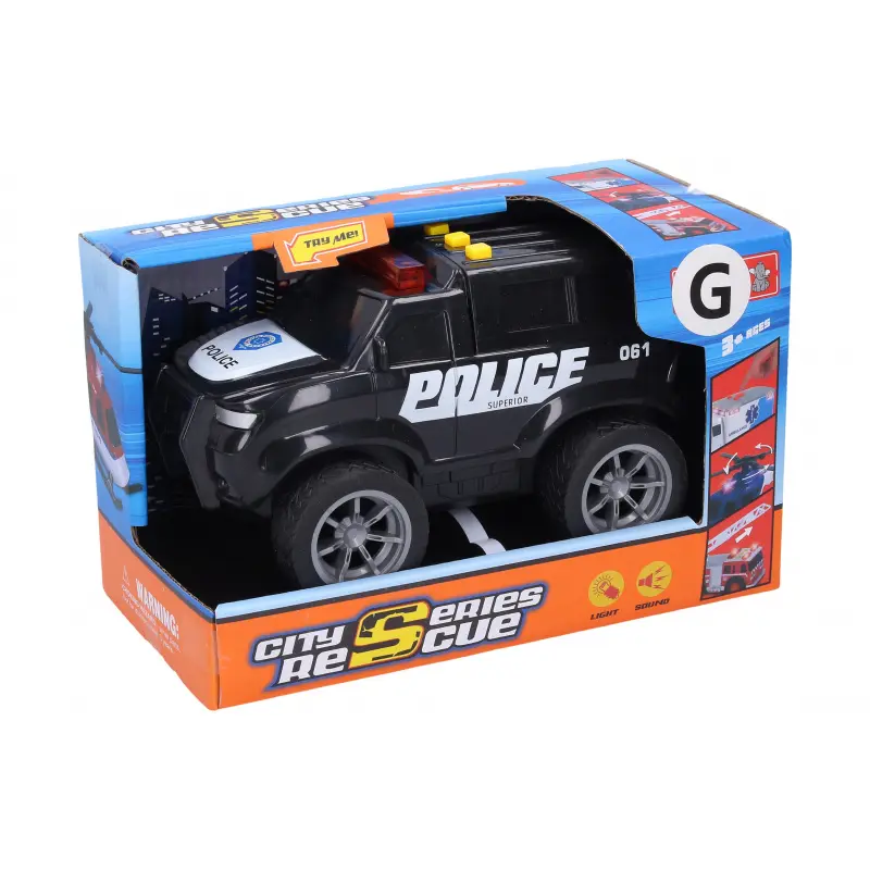Auto policie s efekty 18 cm