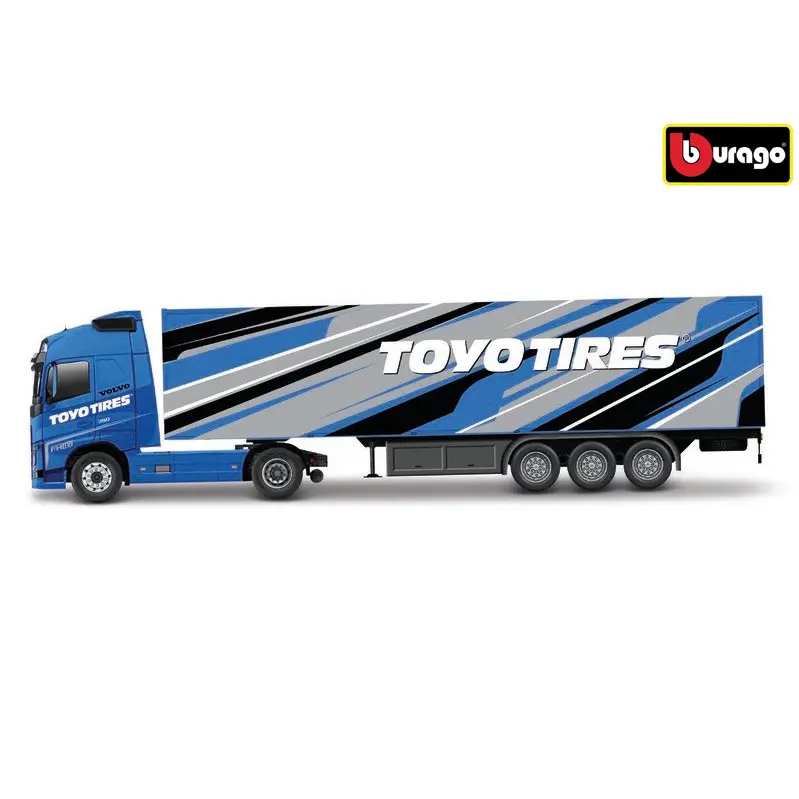 Bburago 1:43 Volvo FH16 Globetrotter 750 XXL / Trailer - Toyo Tires