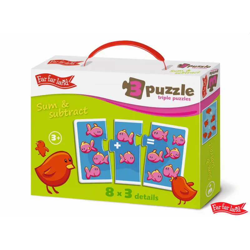 Far Far Land Puzzle počty 8 obrázků, Far Far Land, W022258