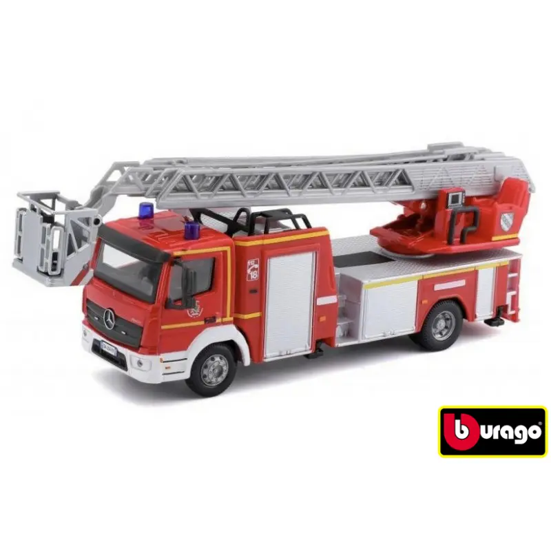 Bburago 1:50 Emergency Mercedes Benz Atego Magirus DLK 23/12