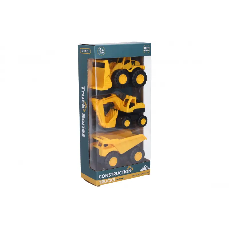 Auto stavební stroj 12 cm 3ks